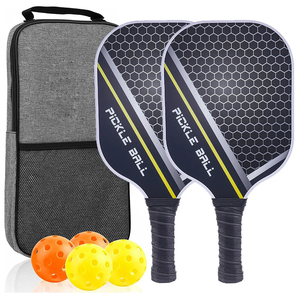 Lightweight Pickleball Paddle Set