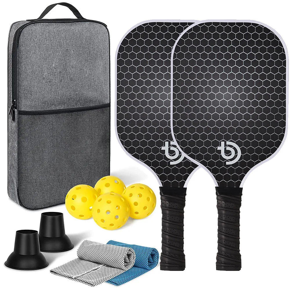 Lightweight Pickleball Paddle Set